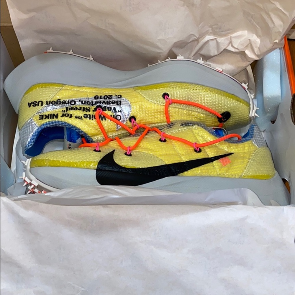 W OW VAPOR STREET - YELLOW/BLACK SIZE 11.5